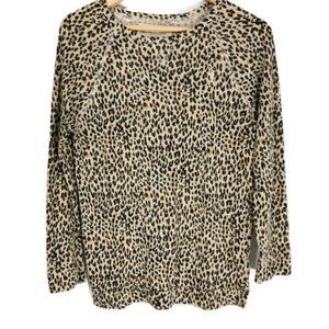 Obey Propaganda Animal Print Cheetah Sweater XS